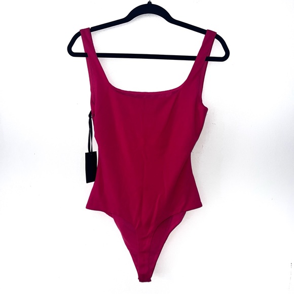 NEW Revolve H:ours Brie Barbie Hot Pink Cutout Bodysuit Medium - Picture 3 of 6